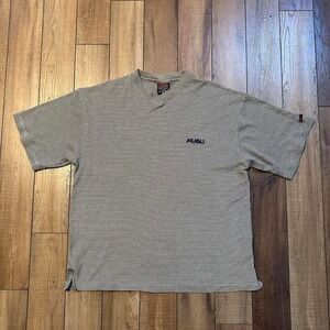 Y2K fubu v neck short sleeve shirt size‎ XL
